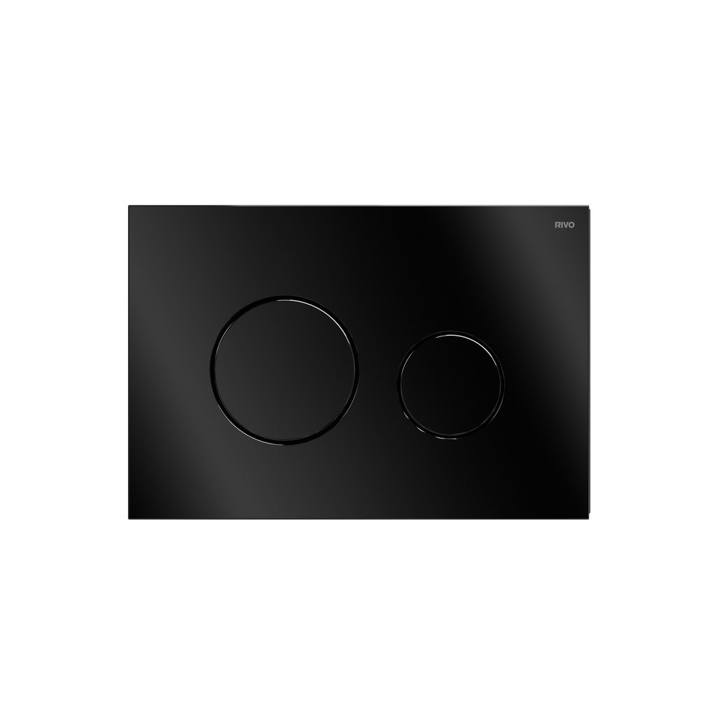 Панель смыва RIVO Touch neo Черный глянцевый (glossy BLACK)